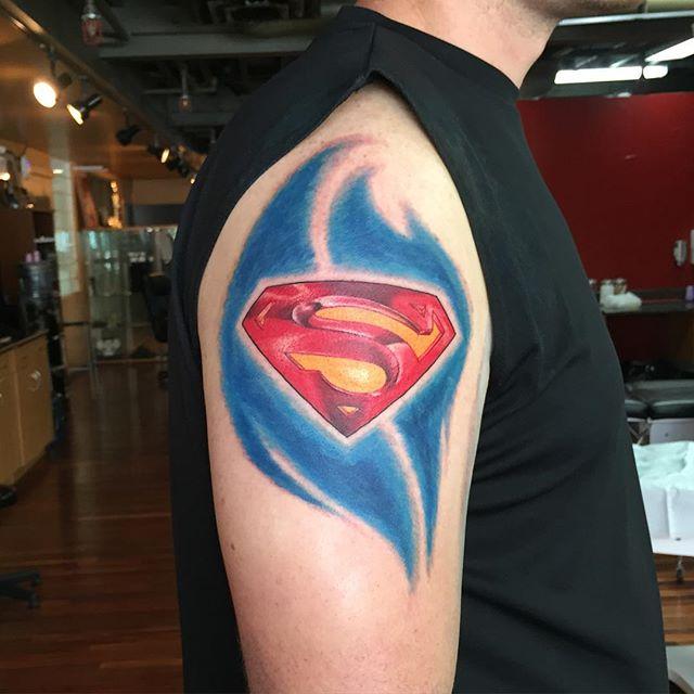 60 Superman Tattoos