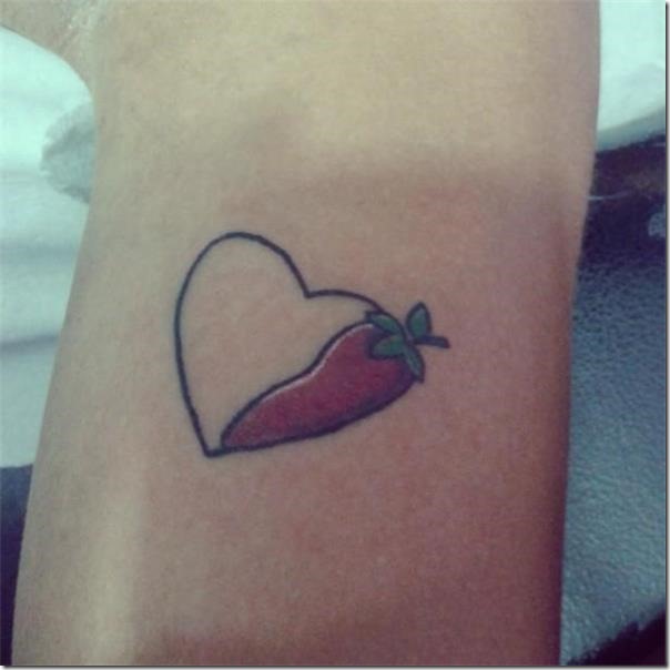 Inventive and provoking pepper tattoos