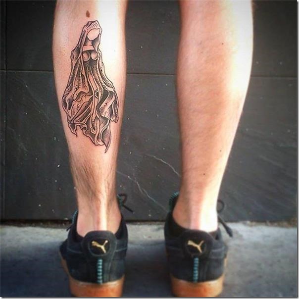 Males's Tattoos on the Leg (finest pictures!)