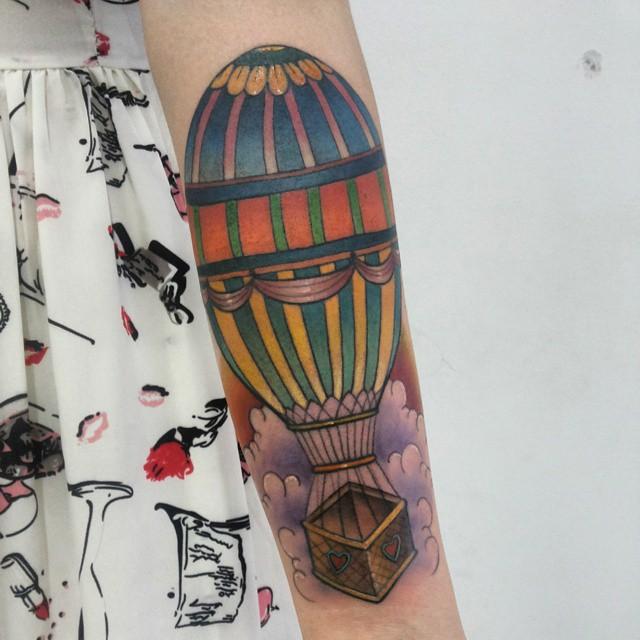 70 Balloon Tattoos