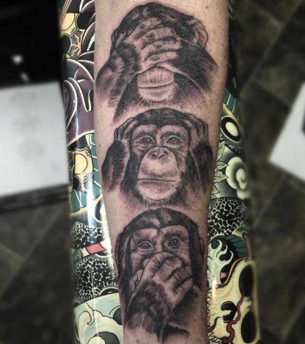 29 monkey tattoo concepts: footage and meanings