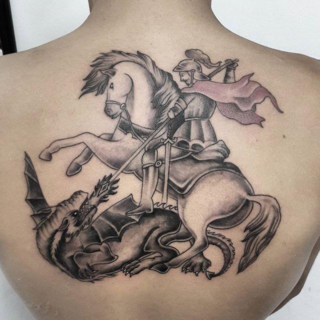 50 Tattoos of Saint George