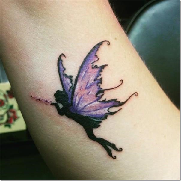 Lovely and galvanizing fairy tattoos