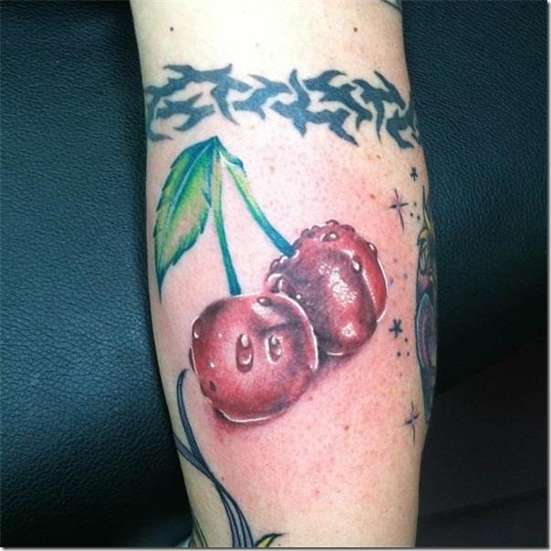 Superb and galvanizing cherry tattoos