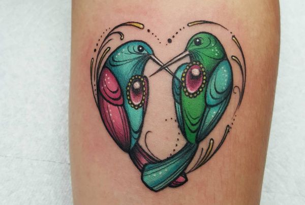 23 fantastic hummingbird tattoos - they stand for pleasure