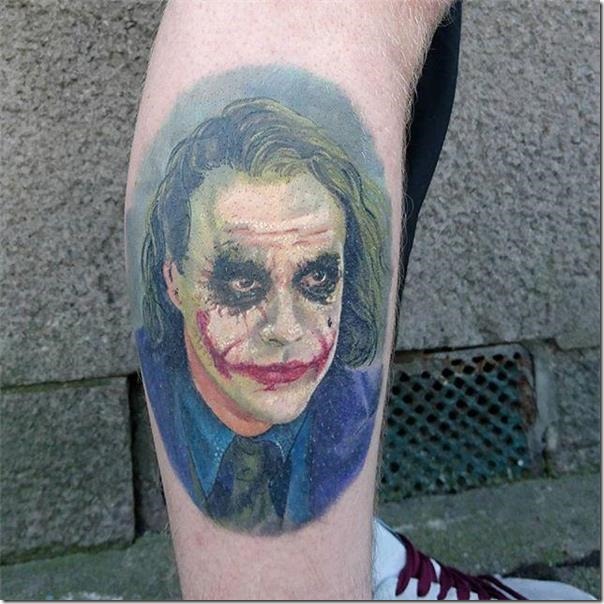 Males's Tattoos on the Leg (finest pictures!)