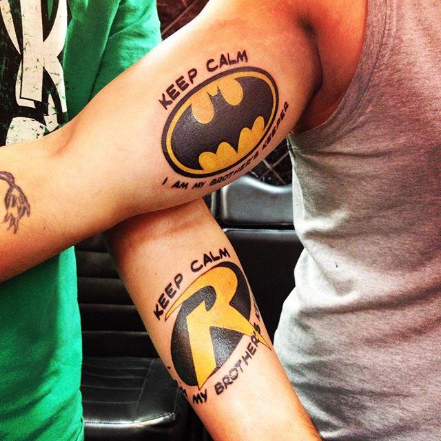 Batman And Robin Tattoo