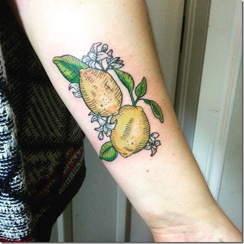 Tattoos for lovers of meals and gastronomy