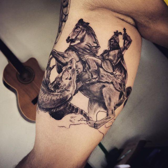 50 Tattoos of Saint George