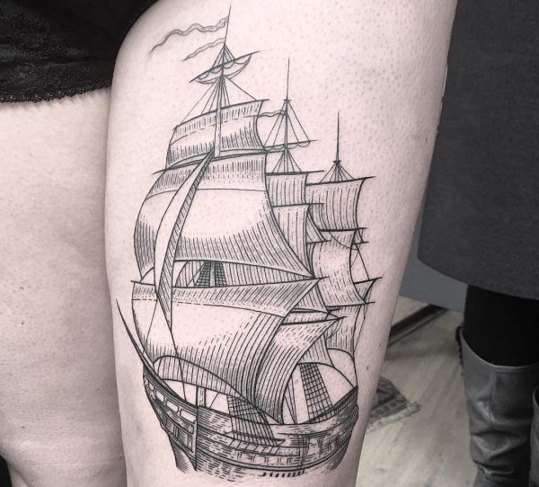 Ship tattoos and their meanings