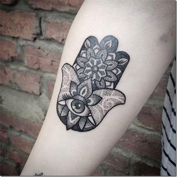 65 hamsá tattoos to get impressed