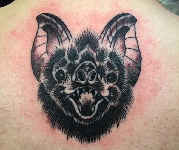 25 fascinated bat tattoos and their meanings