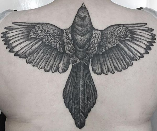 Widespread magpie tattoo meanings.