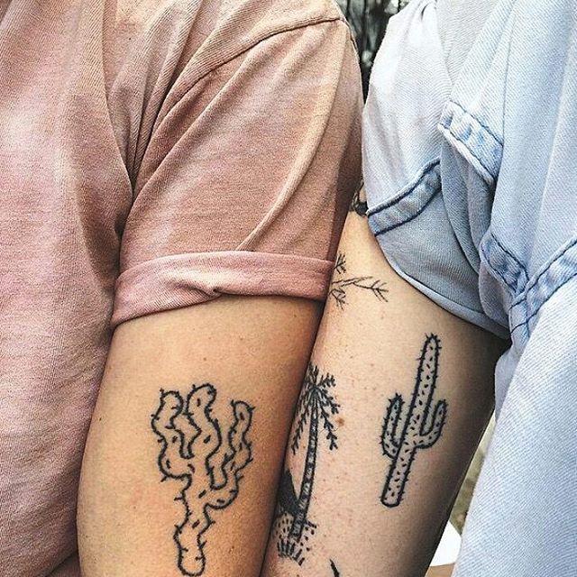 80 Tattoos of friendship for many who share confidences