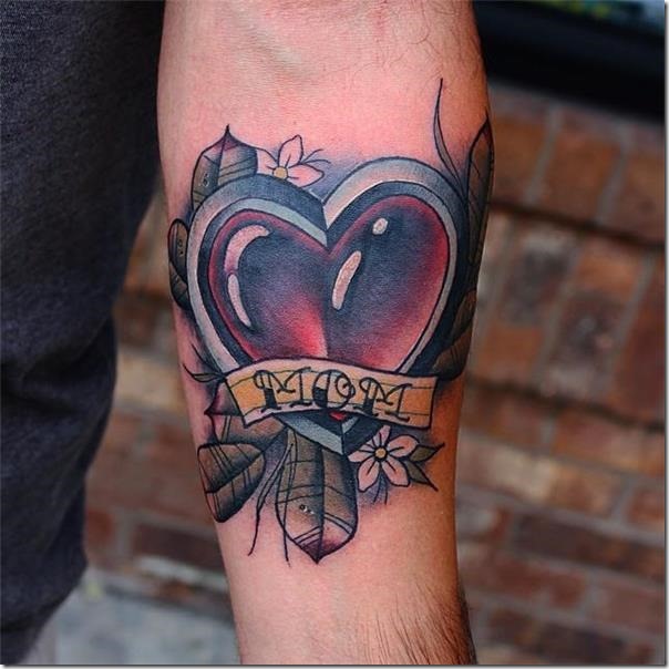 Household tattoos that characterize the union of family members