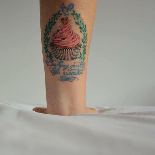 65 Cupcakes Tattoos