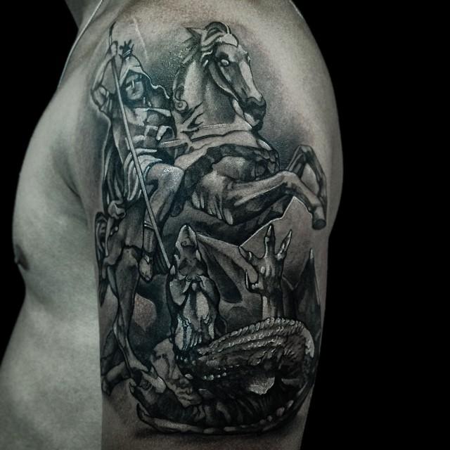 50 Tattoos of Saint George