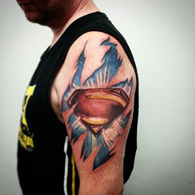 60 Superman Tattoos