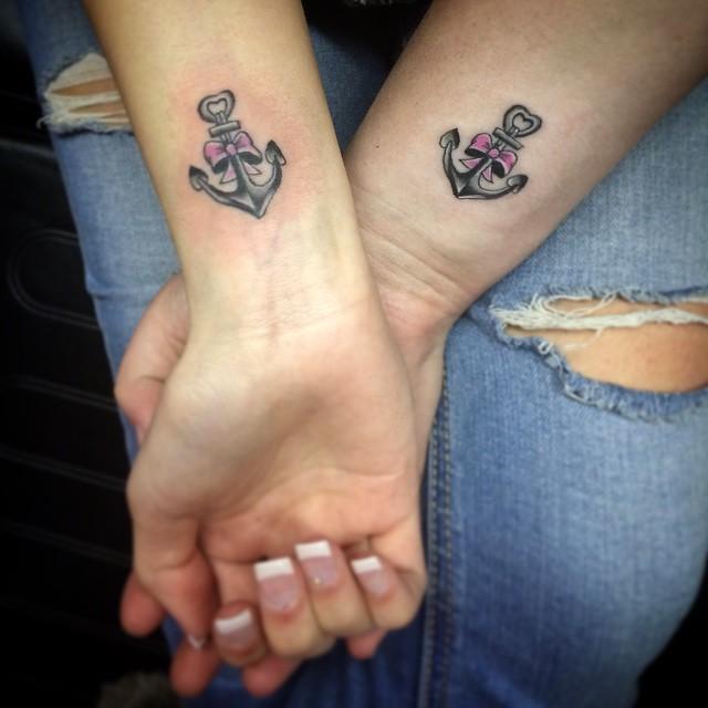 80 Tattoos of friendship for many who share confidences