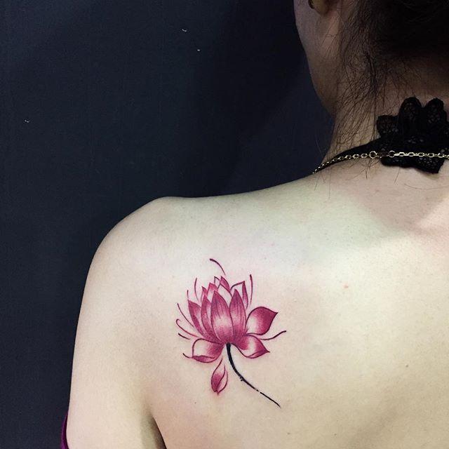 65 Stunning and Inspiring Lotus Flower Tattoos