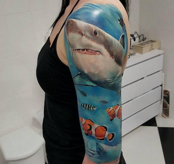 12 Implausible shark tattoos and their meanings