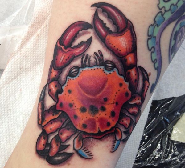 The crab tattoo - designs and meanings