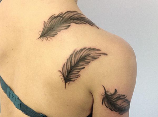 Feather Tattoos: Designs, Concepts and Meanings