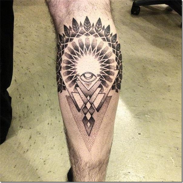 Males's Tattoos on the Leg (finest pictures!)