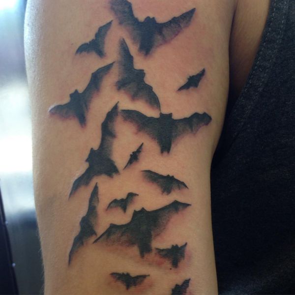 25 fascinated bat tattoos and their meanings