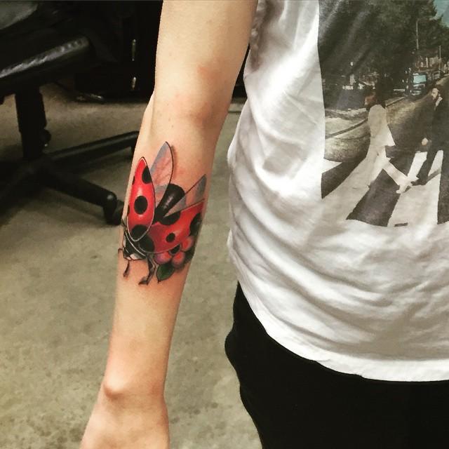 50 Tattoos of Ladybugs