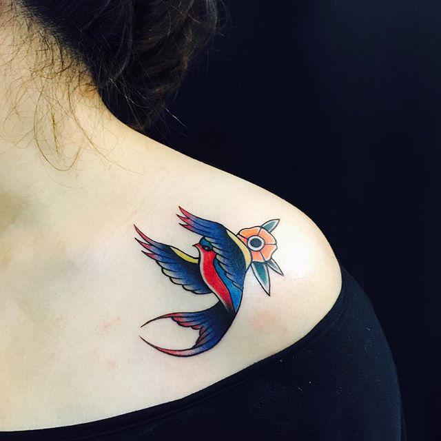 60 Swallow Tattoos