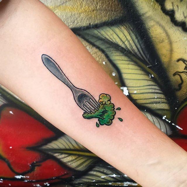 65 Tattoos for Meals and Gastronomy Lovers