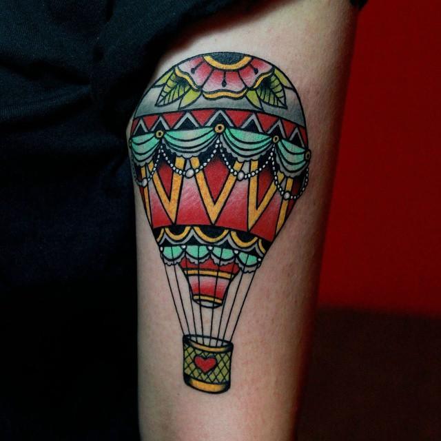 70 Balloon Tattoos