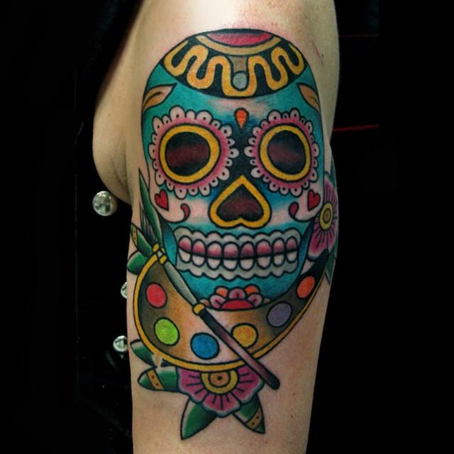 60 Mexican cranium tattoos