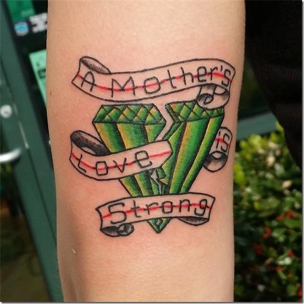 Household tattoos that characterize the union of family members