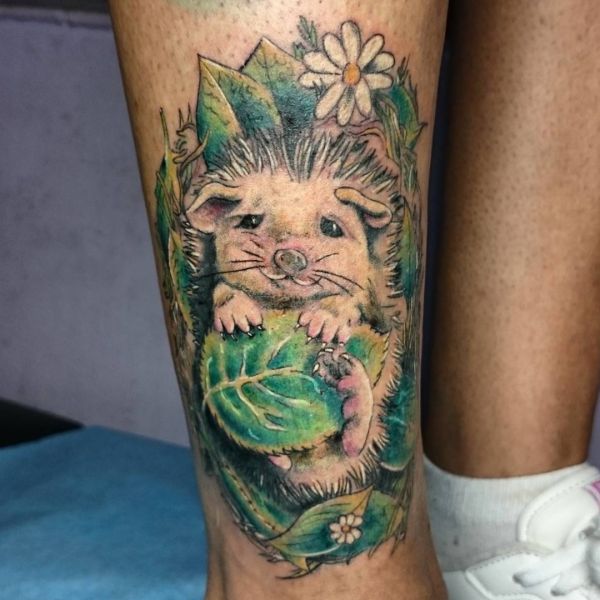 Hedgehog tattoo designs with meanings 20 concepts Nexttattoos