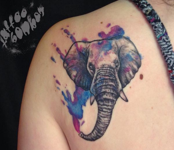 30 excellent elephant tattoos and their that means