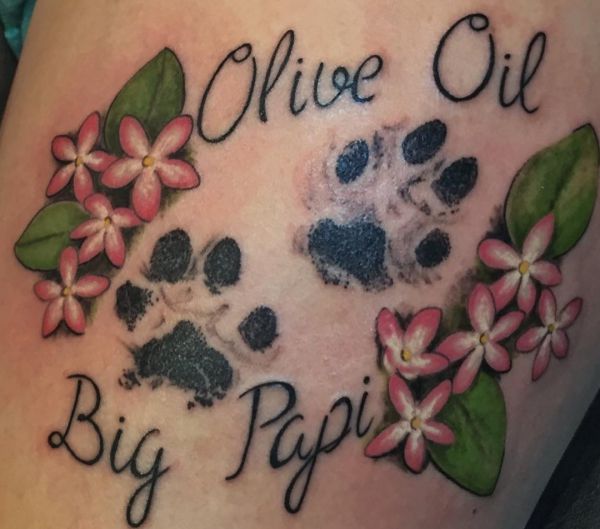 33 paws tattoo concepts - photos and that means