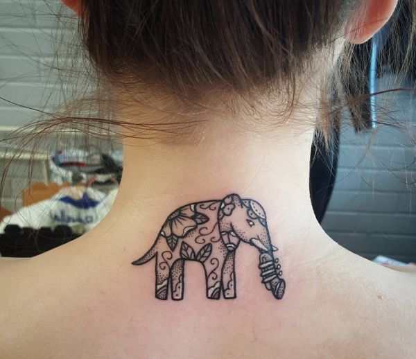 30 excellent elephant tattoos and their that means