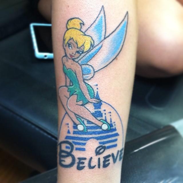 50 Fairy Tattoos Tinkerbell