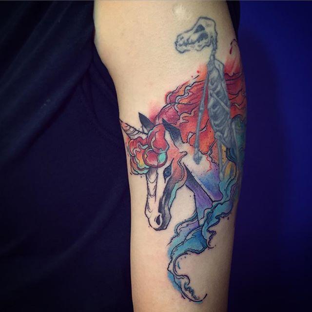 70 Unicorn Tattoos (probably the most stunning pictures!)