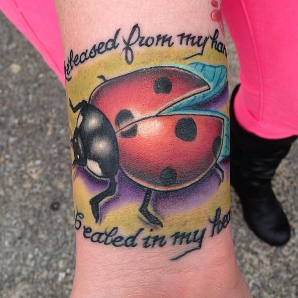50 Tattoos of Ladybugs
