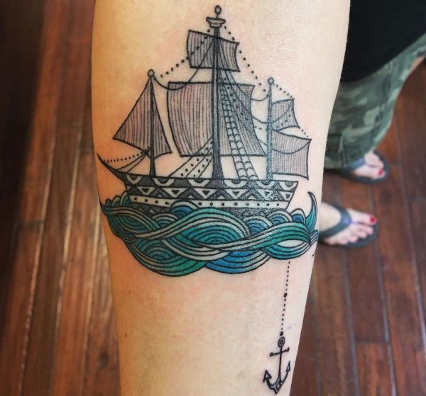 Ship tattoos and their meanings