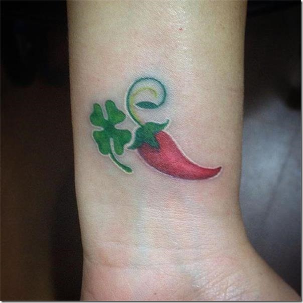 Inventive and provoking pepper tattoos