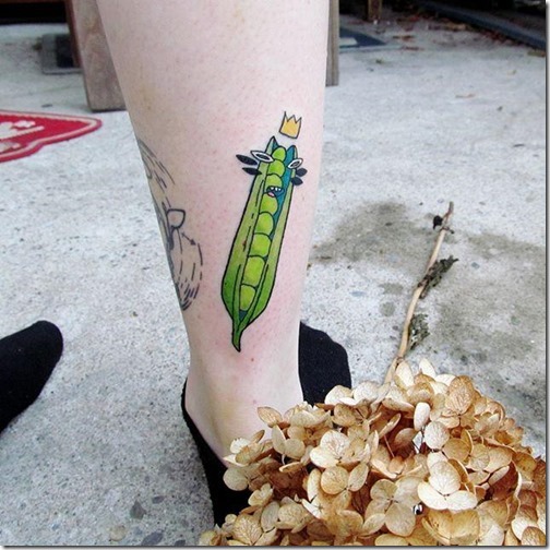 Tattoos for lovers of meals and gastronomy