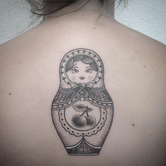 60 Tattoos of Russian Doll Matrioska - Stunning Photos