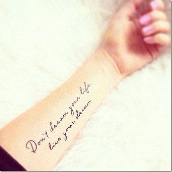 120 particular Phrase Tattoos and discover the inspiration