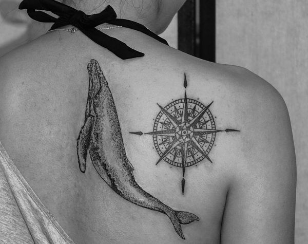 Whale tattoos and their meanings