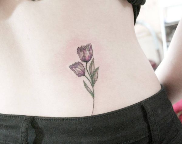 24 stunning tulip tattoos and their meanings