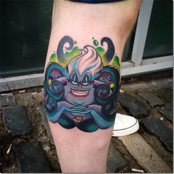 Males's Tattoos on the Leg (finest pictures!)